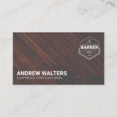 Logo des Bartels Shop | Holzplatten Visitenkarte (Vorderseite)