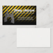 Logo des Bauträgers | Vorsicht Visitenkarte (Vorne/Hinten)