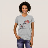 "Logo des begabten Buchhalters" T-Shirt (Vorne ganz)