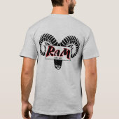 Logo des benutzerdefinierten T - Shirt auf der Vor (Rückseite)