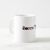 Logo des Bocce-Teams 1 Kaffeetasse (Vorderseite Links)
