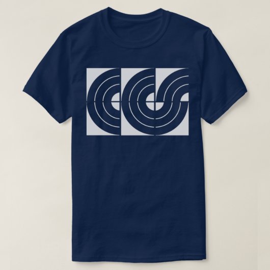 Logo des CCS-Zentrums für kreative Studien T-Shirt (Design vorne)