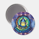 Logo des DayO Knight Design Studio Magnet (Vorderseite/Rückseite)