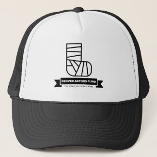 Logo des Denver Actors Fund Truckerkappe