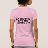 Logo des Dreieck-TeamPink2 T-Shirt (Rückseite)