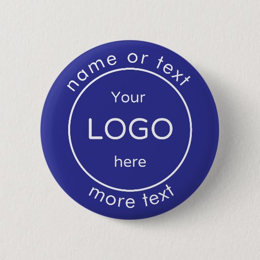 Logo des Firmenshops blau hinzufügen Button (Vorderseite)