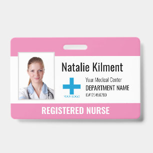 Logo des Fotos für den Krankenhausmitarbeiter Rosa Ausweis