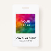 Logo des Fotos Mitarbeiter Ausweis (Rückseite)