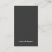 Logo des Gehirns | Online-Bildung Visitenkarte (Rückseite)