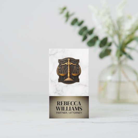 Logo des Gerichtshofs | Recht Terminkarte (Stehend Vorderseite)