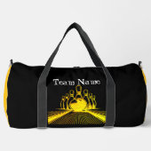 Logo des Goldenen Bowling-Teams Duffle Bag (Vorderseite)