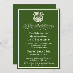 Logo des Golf Club Corporate Tournament Einladung