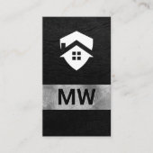 Logo des Hauses | Real Anwesen Architecture Visitenkarte (Vorderseite)
