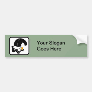 Logo des individuell anpassbaren Campers Autoaufkleber