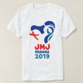 Logo des JMJ World Youth Day Panama 2019 T-Shirt (Design vorne)