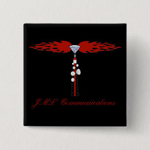 Logo des JML-Kommunikationsturms Button