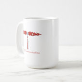 Logo des JML-Kommunikationsturms Kaffeetasse (Vorderseite Links)