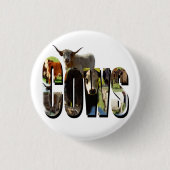 Logo des Küchennamens mit Kühen, Button (Vorderseite)