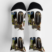 Logo des Küchennamens mit Kühen, Socken (Oben)