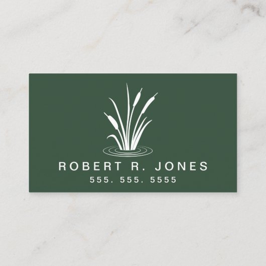 Logo des Landschaftsschutzdienstes für Berufliche Visitenkarte (Rückseite)