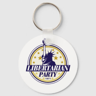 Logo des liberalistischen Party Schlüsselanhänger