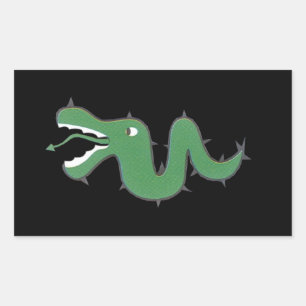 Logo des Luftwaffe WW2 Rechteckiger Aufkleber