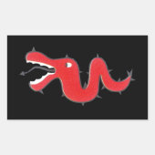 Logo des Luftwaffe WW2 Rechteckiger Aufkleber (Vorderseite)