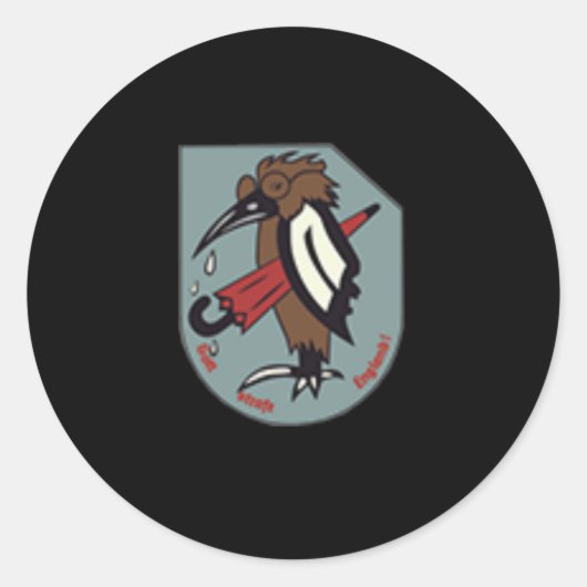 Logo des Luftwaffe WW2 Runder Aufkleber (Vorderseite)