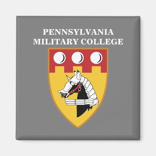 Logo des Magnet mit PMC-Siegel (Vorne)