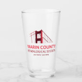 Logo des Marin Landkreis Genealogische Gesellschaf Glas (Vorderseite)