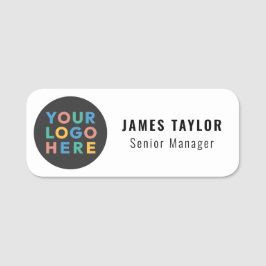 Logo des Mitarbeiters eines benutzerdefinierten Un Namensschild