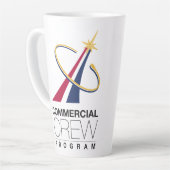 Logo des NASA-Programms für Kommerzielle Crew Milchtasse (Linke Ecke)