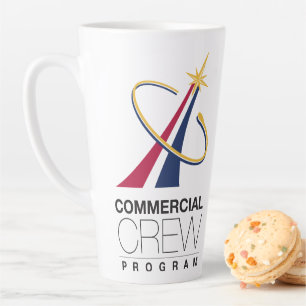 Logo des NASA-Programms für Kommerzielle Crew Milchtasse