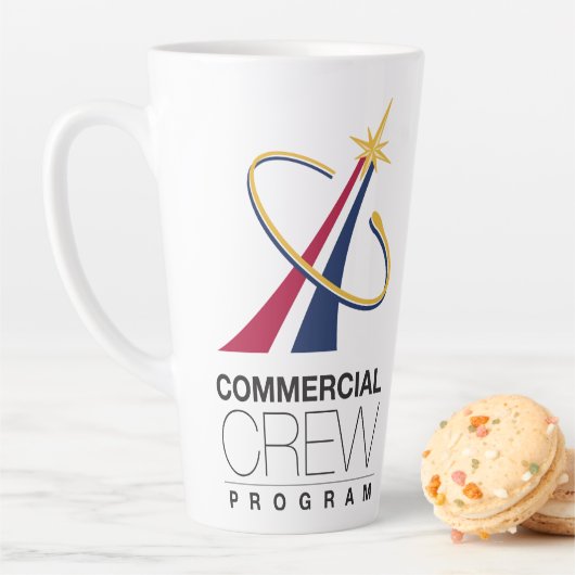 Logo des NASA-Programms für Kommerzielle Crew Milchtasse (Beispiel)