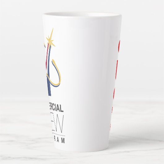 Logo des NASA-Programms für Kommerzielle Crew Milchtasse (Vorderseite)