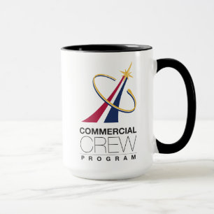 Logo des NASA-Programms für Kommerzielle Crew Tasse