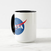 Logo des NASA-Programms für Kommerzielle Crew Tasse (Vorderseite Links)