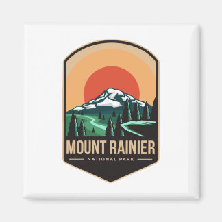 Logo des Nationalparks des Monte Rinier Magnet