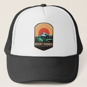 Logo des Nationalparks des Monte Rinier Truckerkappe