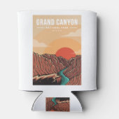 Logo des Nationalparks Grand Canyon Dosenkühler (Rückseite)