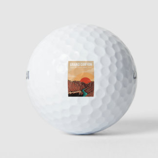 Logo des Nationalparks Grand Canyon Golfball