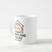 Logo des niedlichen Dumpling House Kaffeetasse (Vorderseite Links)