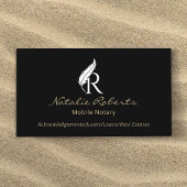 Logo des Notar-Signatur-Agenten für die Lautsprech Visitenkarte