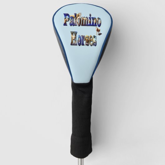 Logo des Palomino Horses Picture Golf Headcover (Vorderseite)