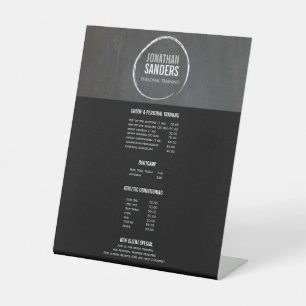 Logo des Personal Trainer Sketch Sockelschild