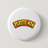 Logo des Plastikmanns Button (Vorderseite)