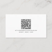 Logo des Polizeireviers mit QR-Code Visitenkarte (Rückseite)