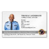 Logo des Referenten für benutzerdefinierte Bericht Magnetische Visitenkarte (Vorderseite)