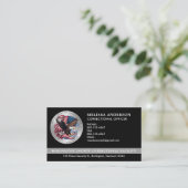 Logo des Referenten für benutzerdefinierte Korrekt Visitenkarte (Stehend Vorderseite)