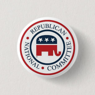 Logo des republikanischen Nationalausschusses Button